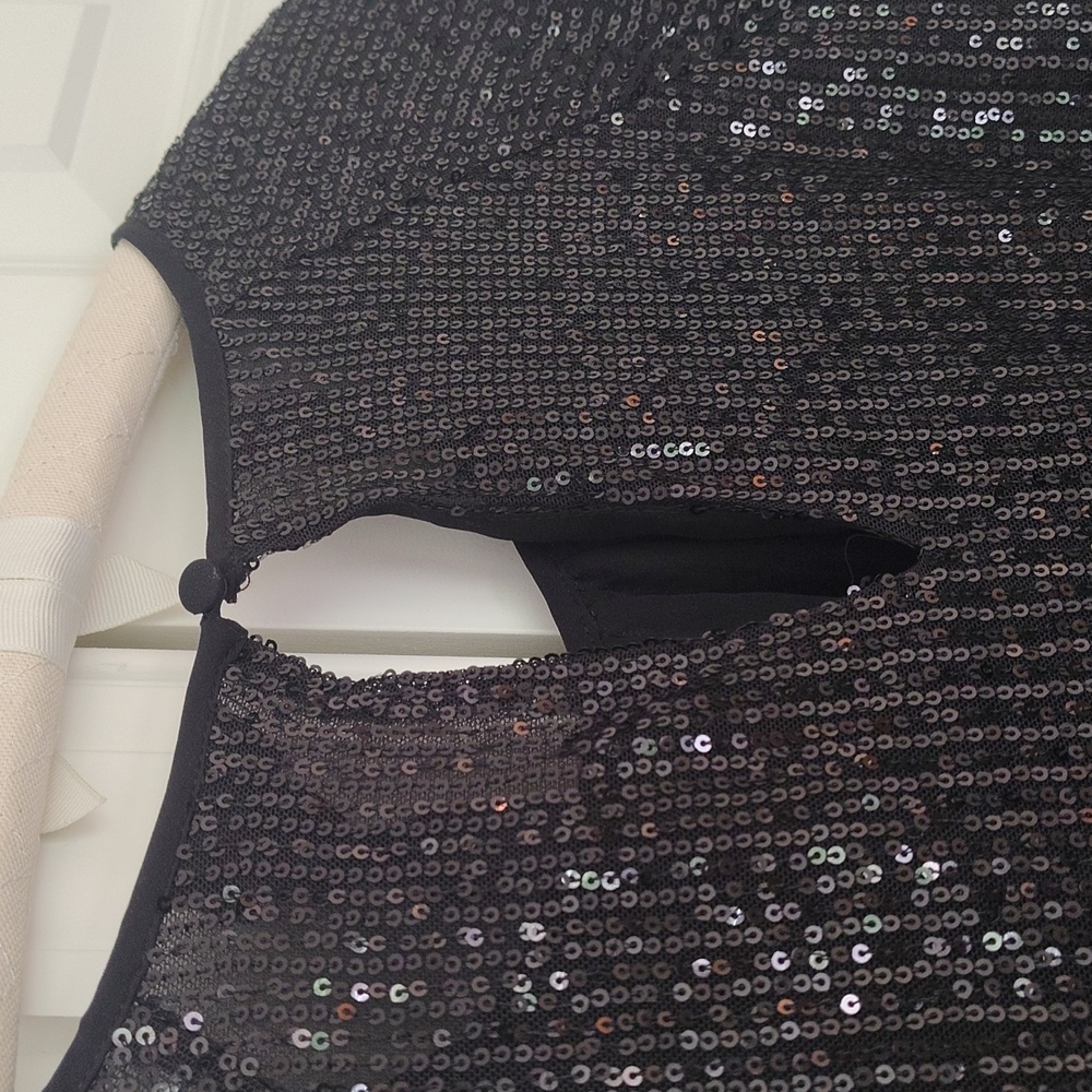 NWT Torrid Sequin Bubble Hem Blouse 3X - Picture 12 of 16